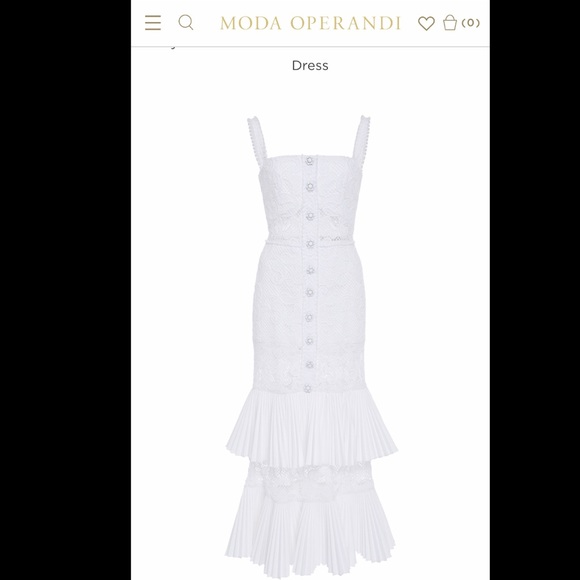 alexis lyssa tiered ruffle lace dress